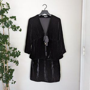 Reformation Cairns Velvet Two Piece Set